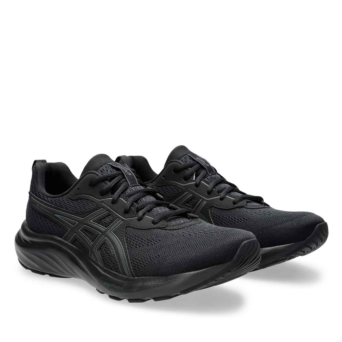 Asics Gel Contend 9 Men Black Graphite Grey נעלי ריצה ג`ל קונטנד 9 לגברים