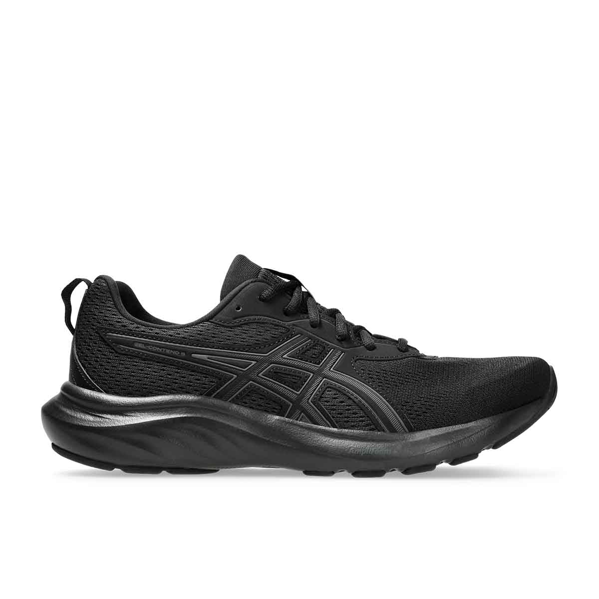 Asics Gel Contend 9 Men Black Graphite Grey נעלי ריצה ג`ל קונטנד 9 לגברים