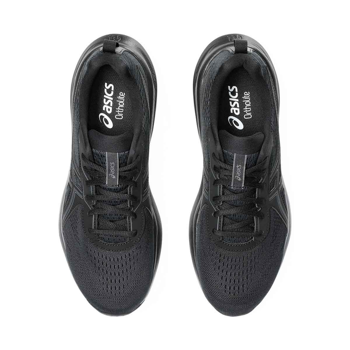 Asics Gel Contend 9 Men Black Graphite Grey נעלי ריצה ג`ל קונטנד 9 לגברים
