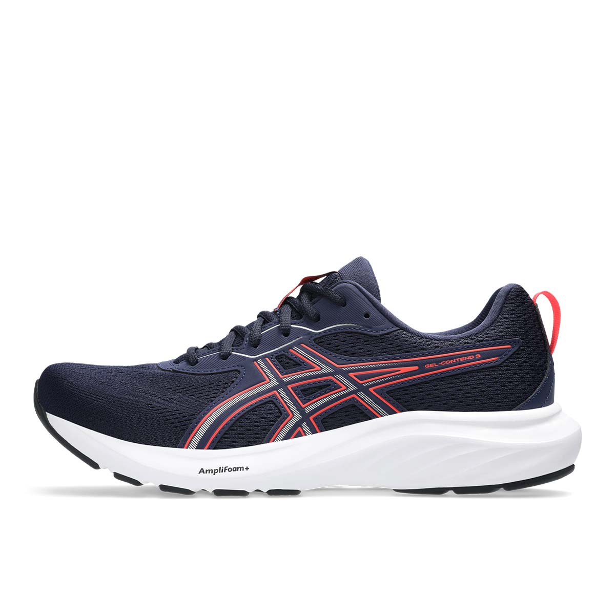 Asics Gel Contend 9 Men Midnight Flash Red נעלי ריצה ג'ל קונטנד 9 לגברים