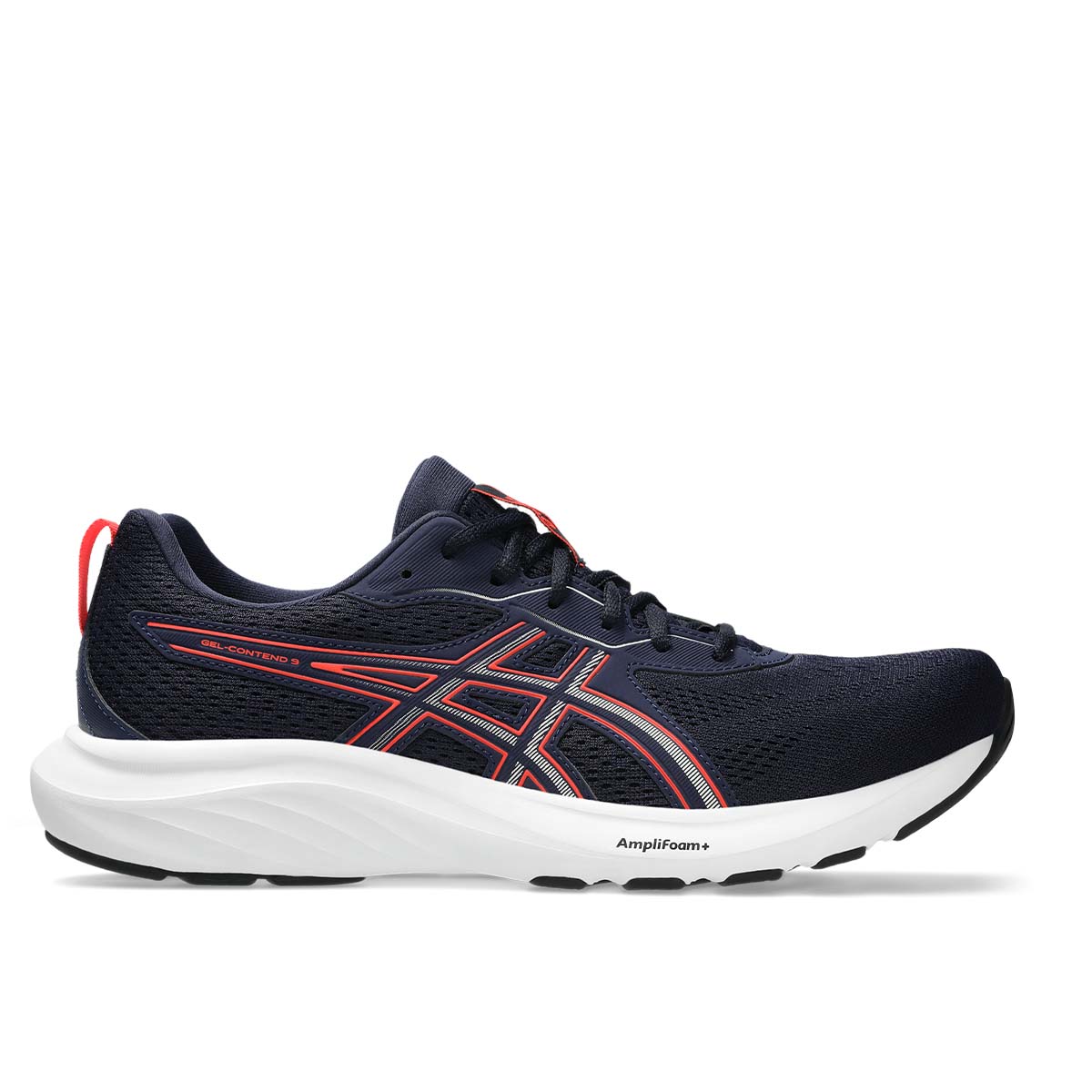 Asics Gel Contend 9 Men Midnight Flash Red נעלי ריצה ג'ל קונטנד 9 לגברים