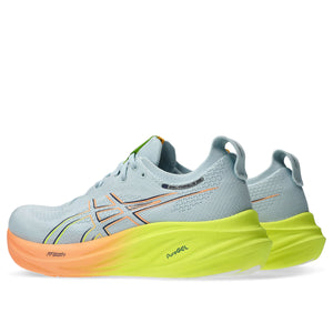 Asics Gel Nimbus 26 Paris Men Cool Grey Safety Yellow ג'ל נימבוס 26 פריז לגברים