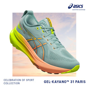 Asics Gel Kayano 31 Paris Men Light Celadon Safety Yellow נעלי אסיקס לגברים