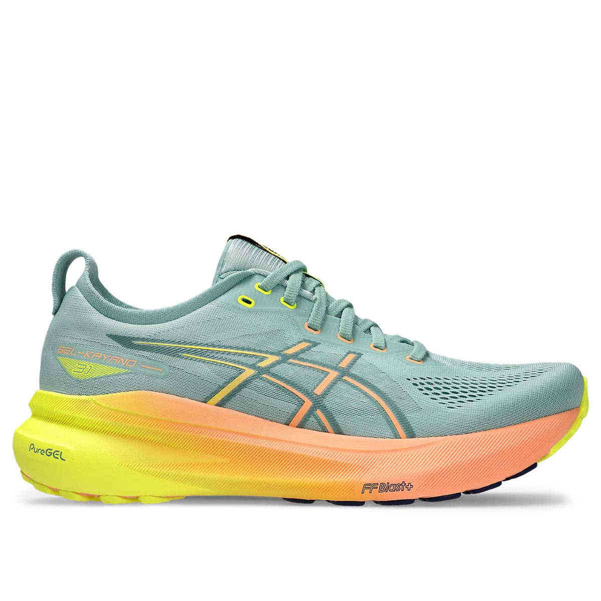 Asics Gel Kayano 31 Paris Men Light Celadon Safety Yellow נעלי אסיקס לגברים