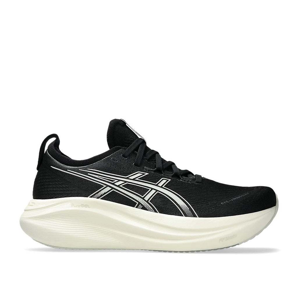 Asics Gel Nimbus 27 Men Black lake grey אסיקס נימבוס לגברים