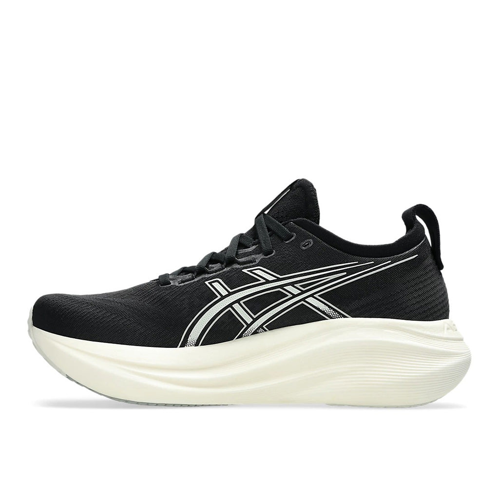 Asics Gel Nimbus 27 Men Black lake grey אסיקס נימבוס לגברים