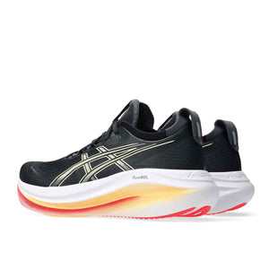 AsicsGel Nimbus 27 Men Black Khaki נעלי ריצה ג`ל נימבוס 27 לגברים