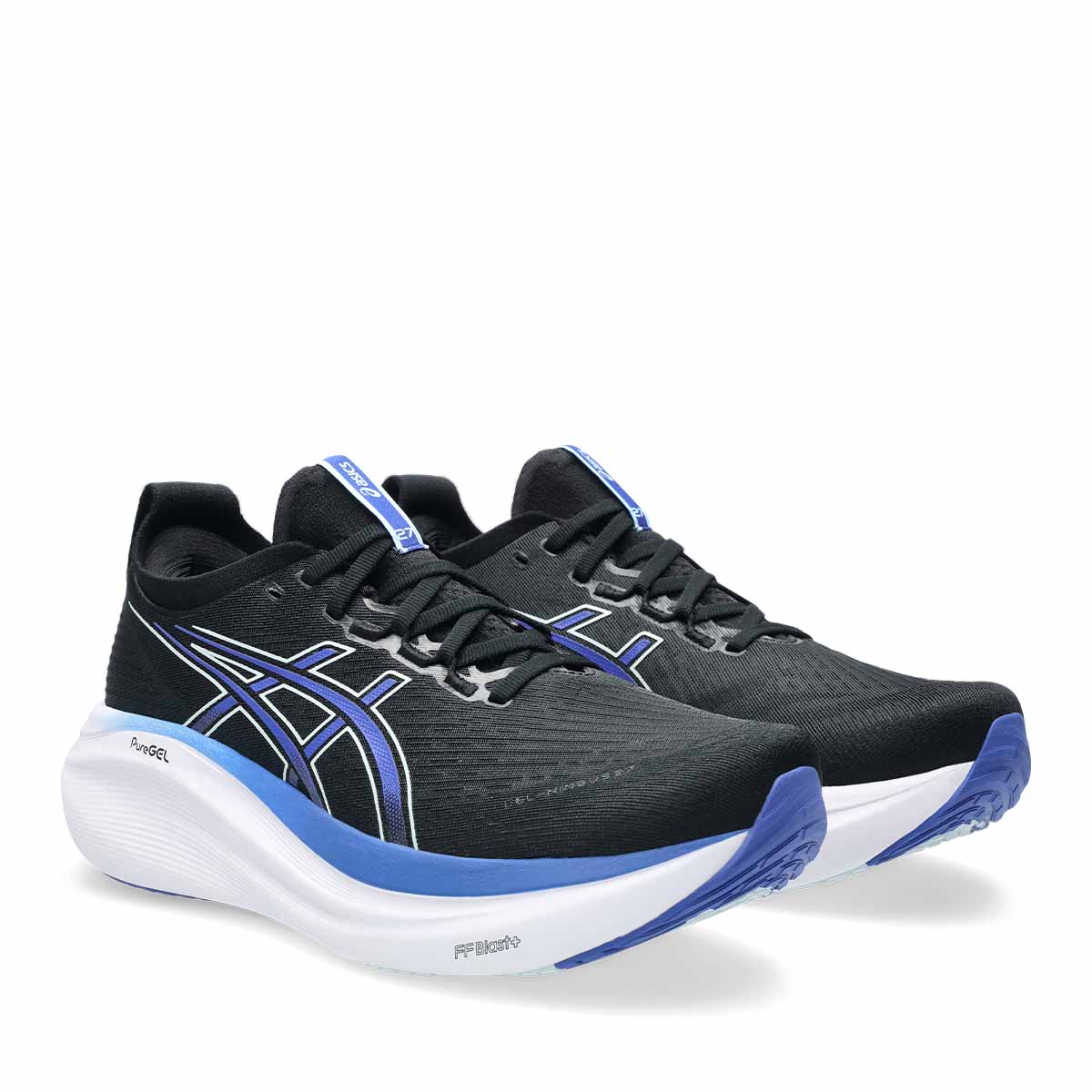 Asics Gel Nimbus 27 Men Black Dark Cobalt Vietnam נעלי ריצה ג`ל נימבוס 27 לגברים