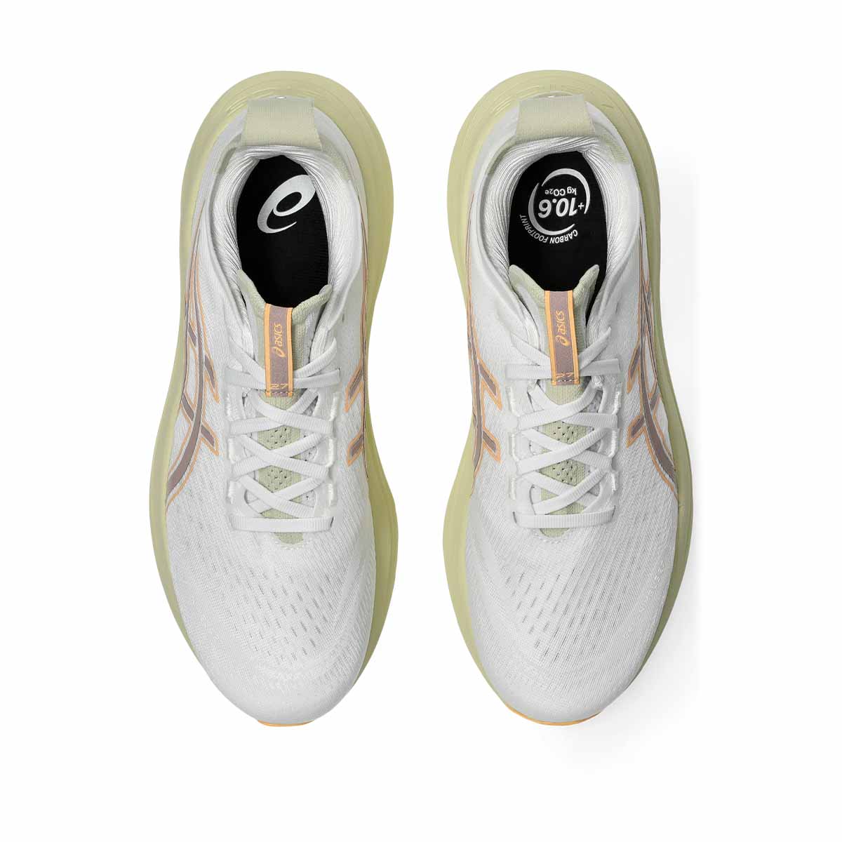 Asics Gel Nimbus 27 Men White Fawn נעלי ריצה ג`ל נימבוס 27 לגברים