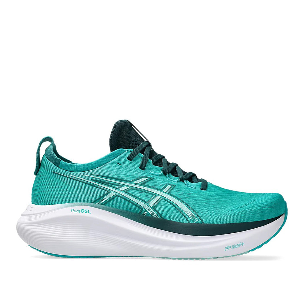 Asics Gel Nimbus 27 Men Wave Teal Saxon Green אסיקס נימבוס לגברים