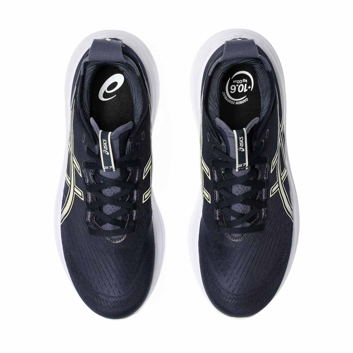 Asics Gel Nimbus 27 Men Midnight Vanilla נעלי ריצה ג`ל נימבוס 27 לגברים