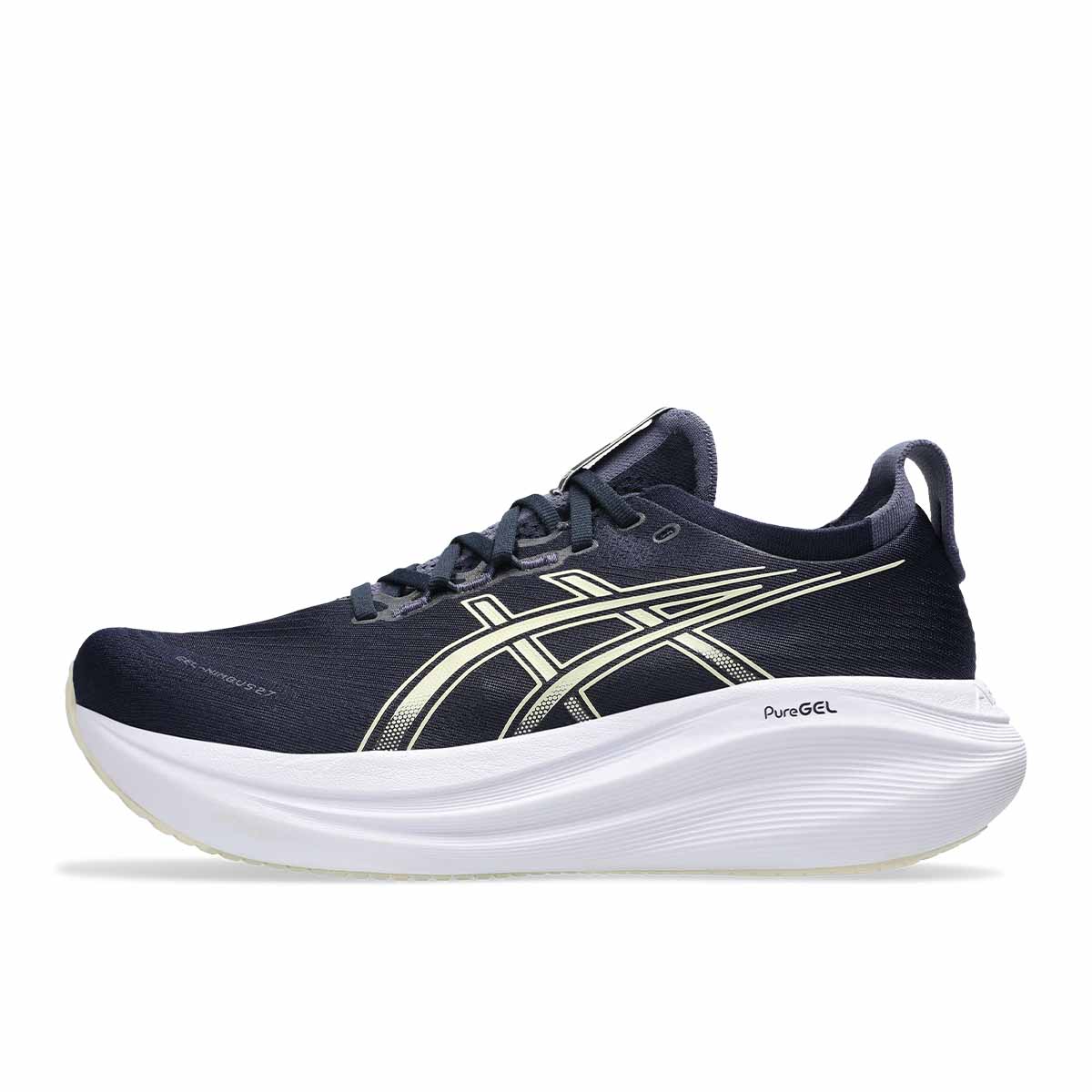 Asics Gel Nimbus 27 Men Midnight Vanilla נעלי ריצה ג`ל נימבוס 27 לגברים