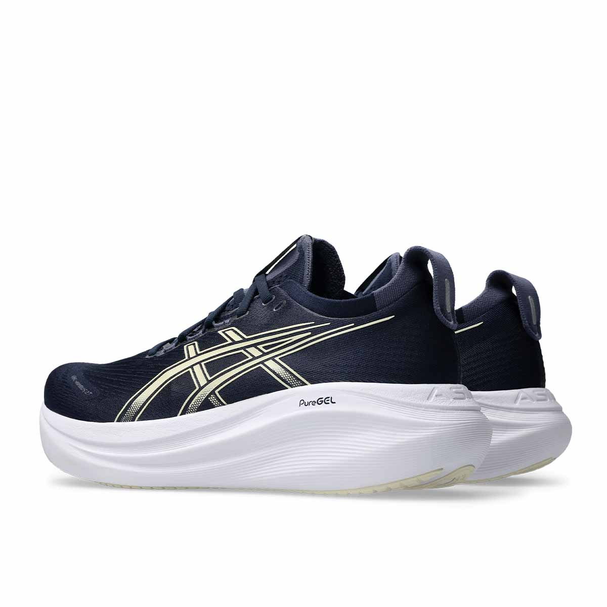 Asics Gel Nimbus 27 Men Midnight Vanilla נעלי ריצה ג`ל נימבוס 27 לגברים