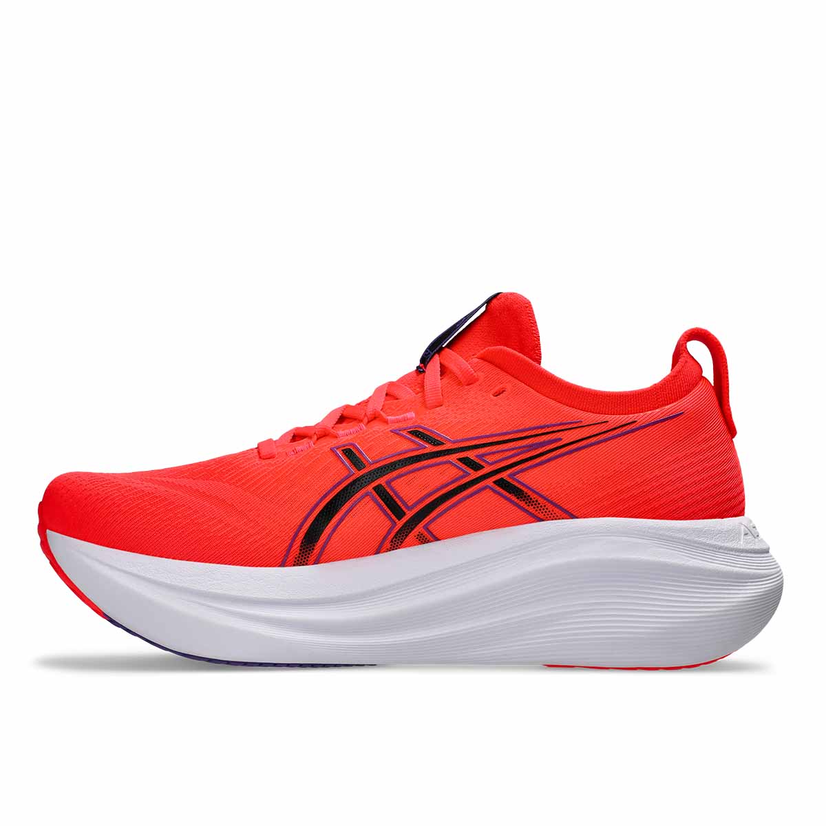 Asics Gel Nimbus 27 Men Flash Red Black נעלי ריצה ג`ל נימבוס 27 לגברים