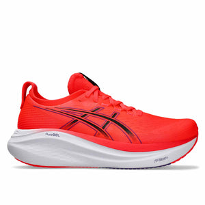 Asics Gel Nimbus 27 Men Flash Red Black נעלי ריצה ג`ל נימבוס 27 לגברים