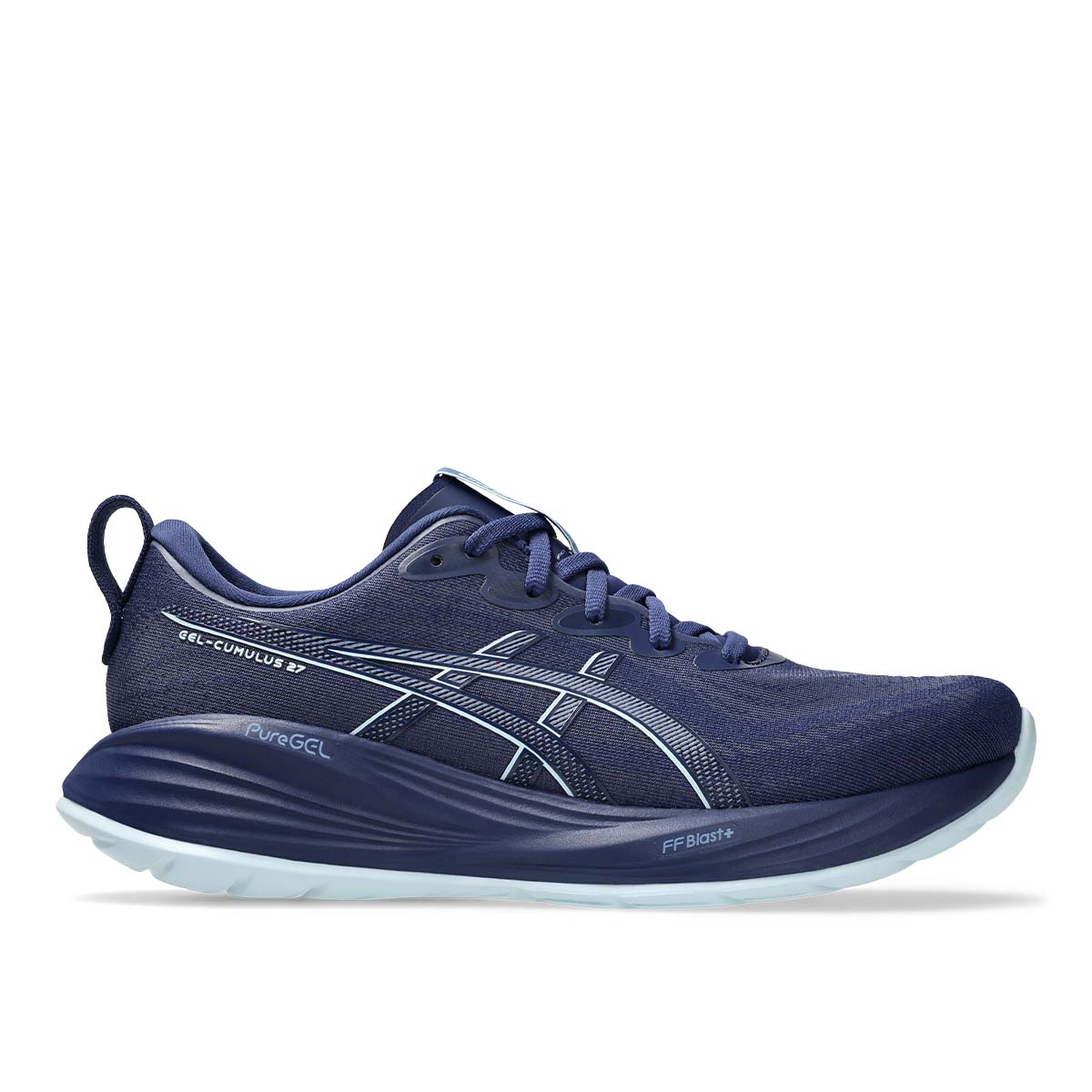Asics Gel Cumulus 27 Men Indigo Blue Cool Grey נעלי ריצה קומולוס 27 לגברים