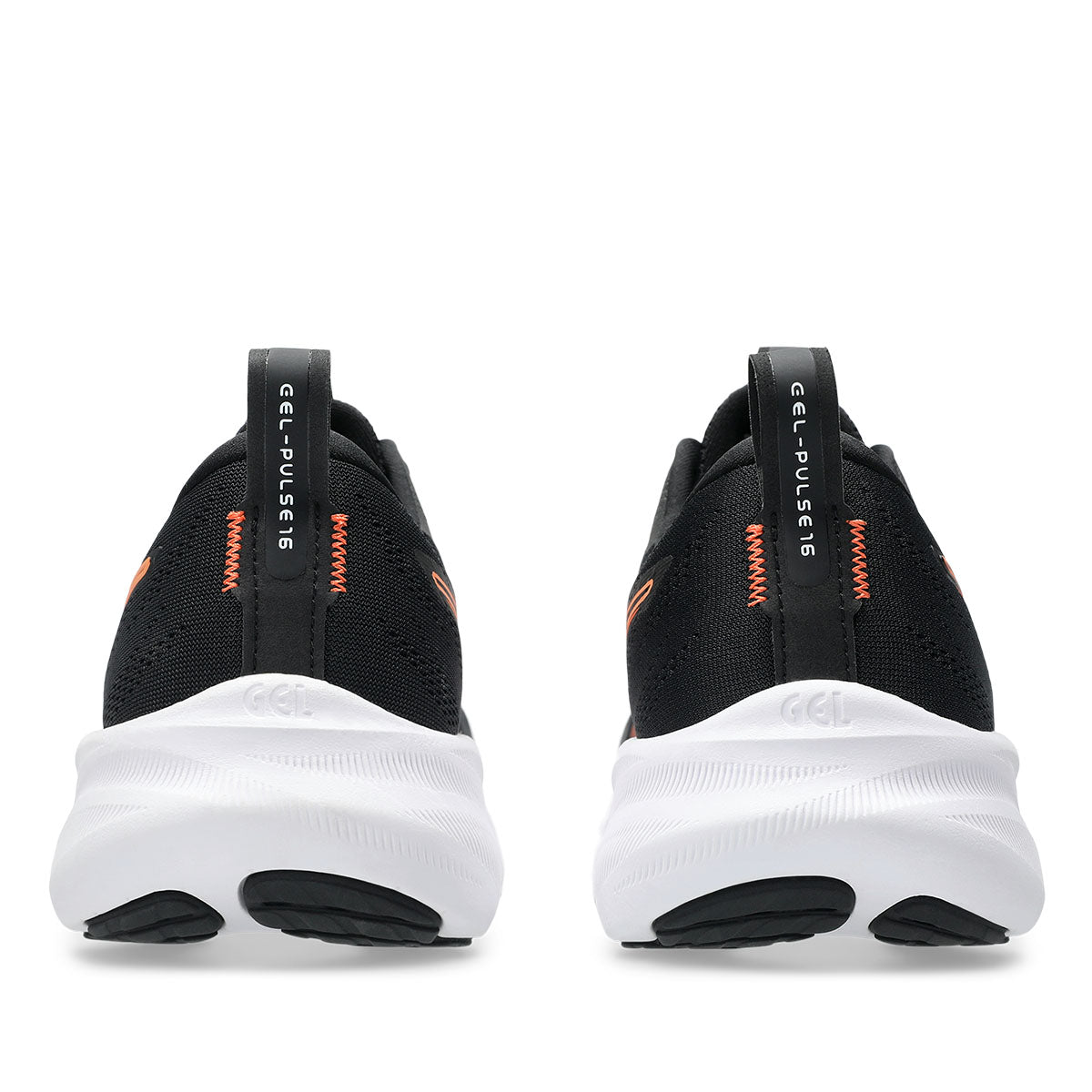 Asics Gel Pulse 16 Men Black Nova Orange נעלי ג`ל פולס 16 לגברים