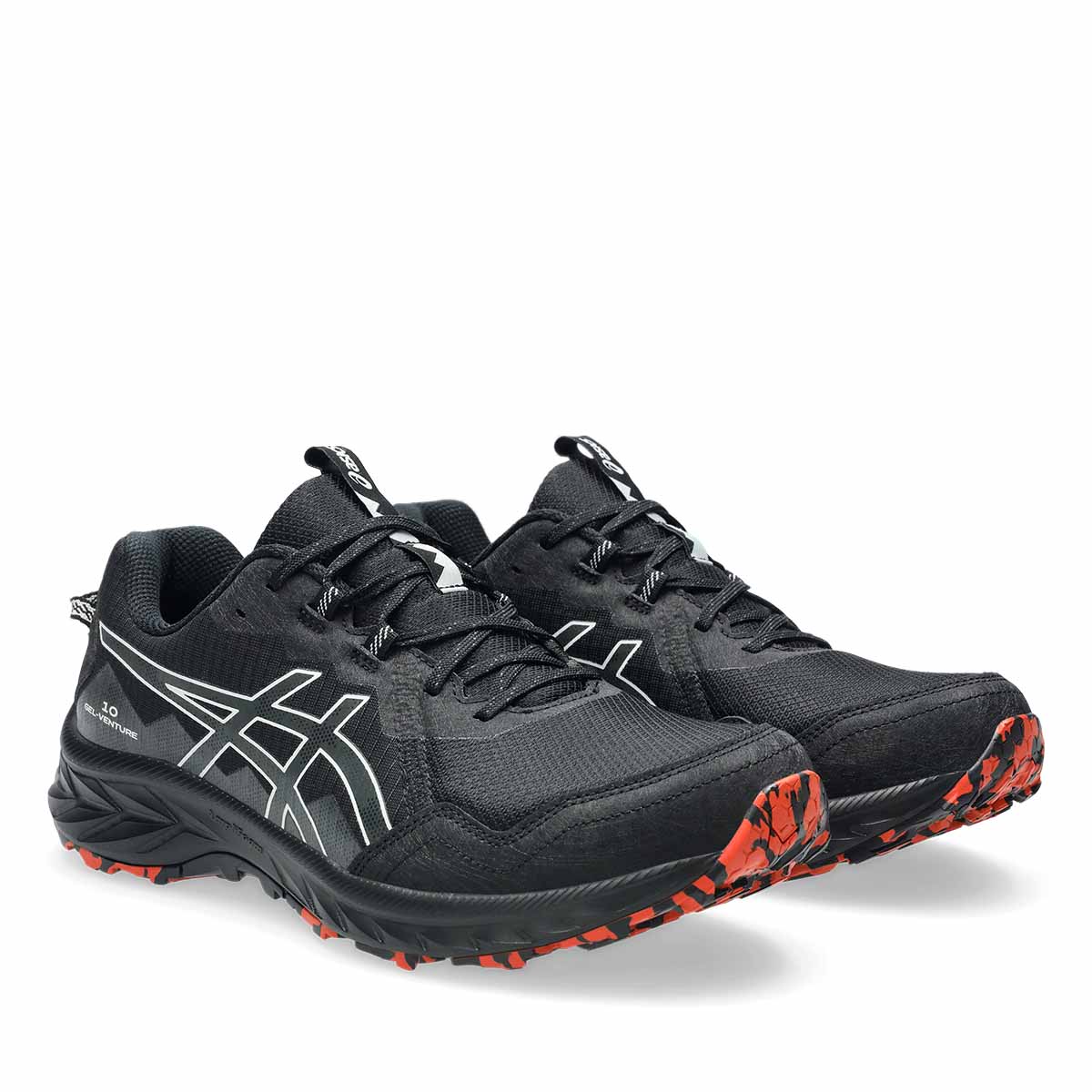 Asics Gel Venture 10 Men Black Graphite Grey נעלי ריצה לגברים ג'ל ונטור 10