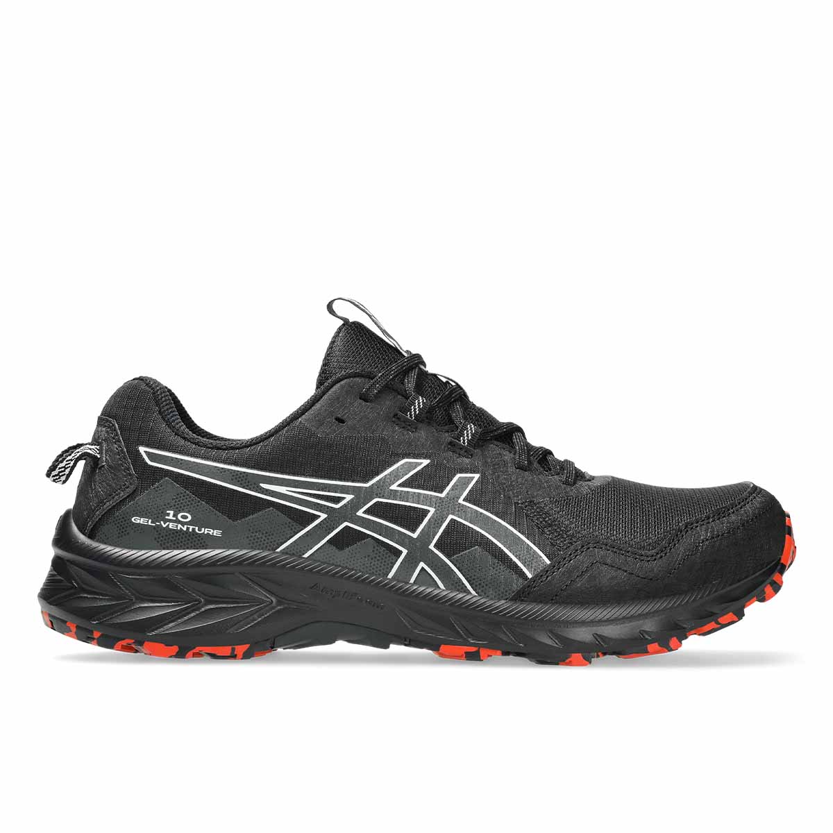 Asics Gel Venture 10 Men Black Graphite Grey נעלי ריצה לגברים ג'ל ונטור 10