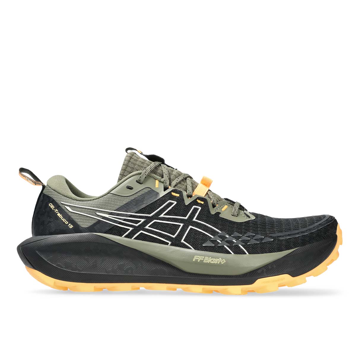 Asics Gel Trabuco 13 Men Black Cream נעלי ריצה שטח ג`ל טרבוקו 13 לגברים