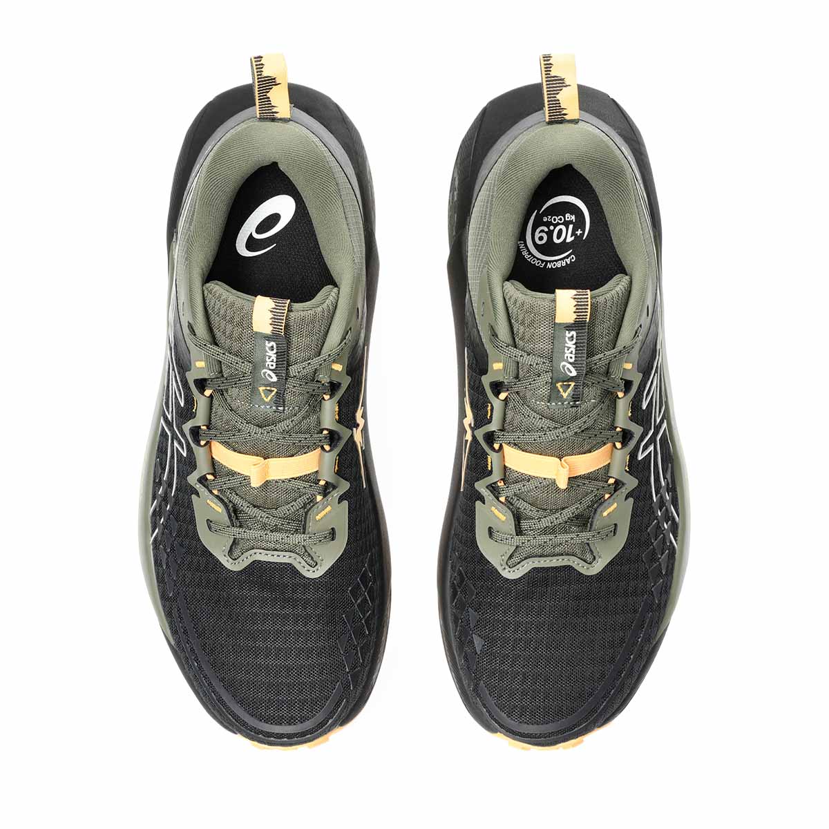 Asics Gel Trabuco 13 Men Black Cream נעלי ריצה שטח ג`ל טרבוקו 13 לגברים