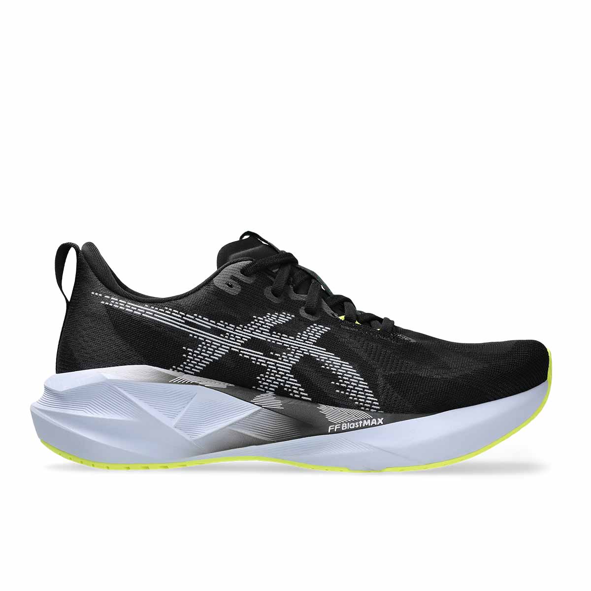 Asics Novablast 5 Men Black Blue Fade נעלי ריצה נובה בלאסט 5 לגברים