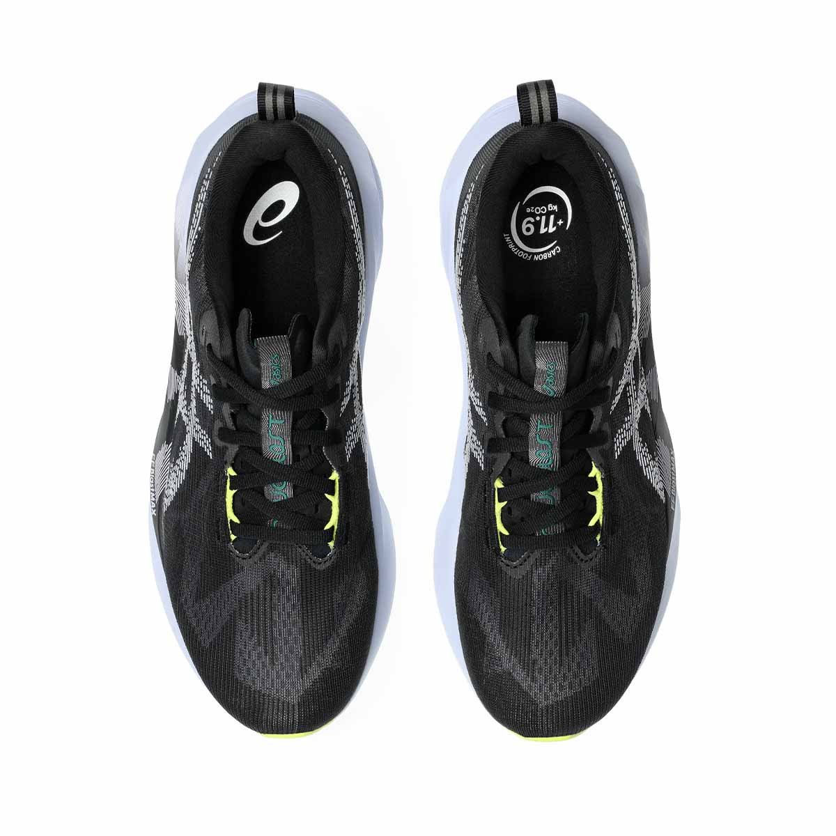 Asics Novablast 5 Men Black Blue Fade נעלי ריצה נובה בלאסט 5 לגברים