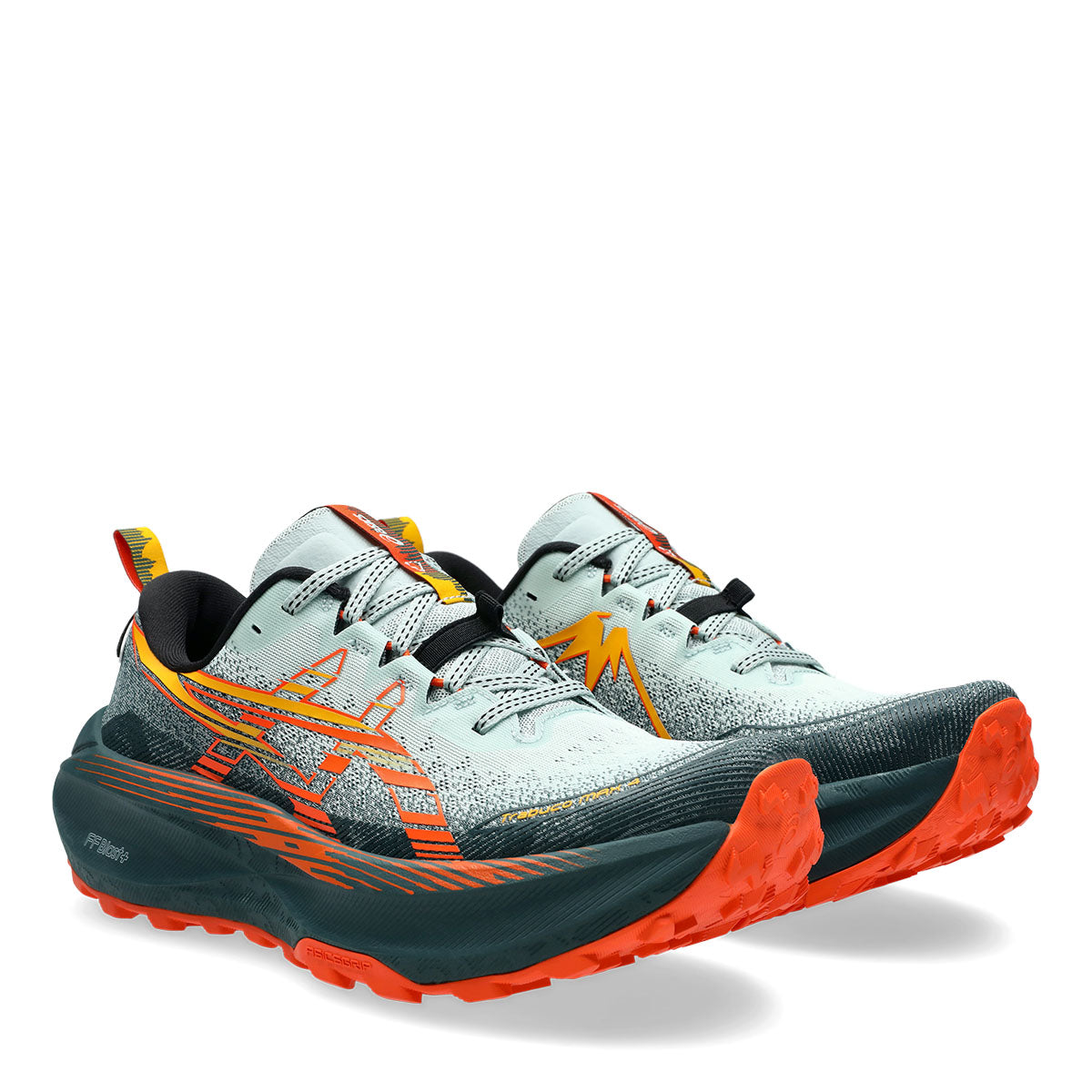Asics Trabuco Max 4 Men Cold Moss Nova Orange נעלי טרבוקו מקס 4 לגברים