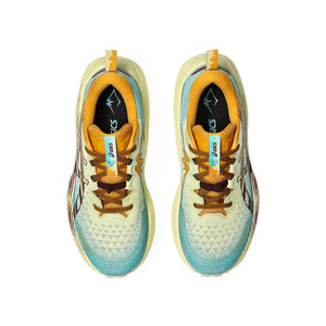 Asics Trabuco Max 4 Men Wheat Yellow Dark Red Planet נעלי ריצה לשטח טרבוקו מקס 4 לגברים