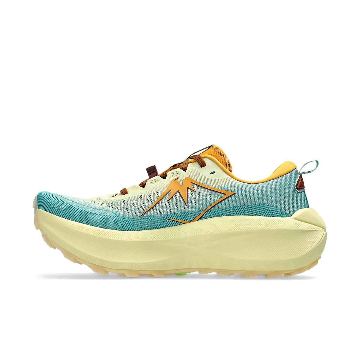 Asics Trabuco Max 4 Men Wheat Yellow Dark Red Planet נעלי ריצה לשטח טרבוקו מקס 4 לגברים