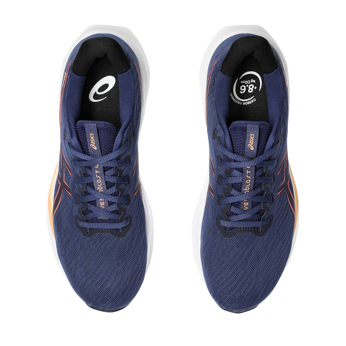 Asics Versablast 4 Men Indigo Blue Coral Reef נעלי וורסאבלאסט 4 לגברים