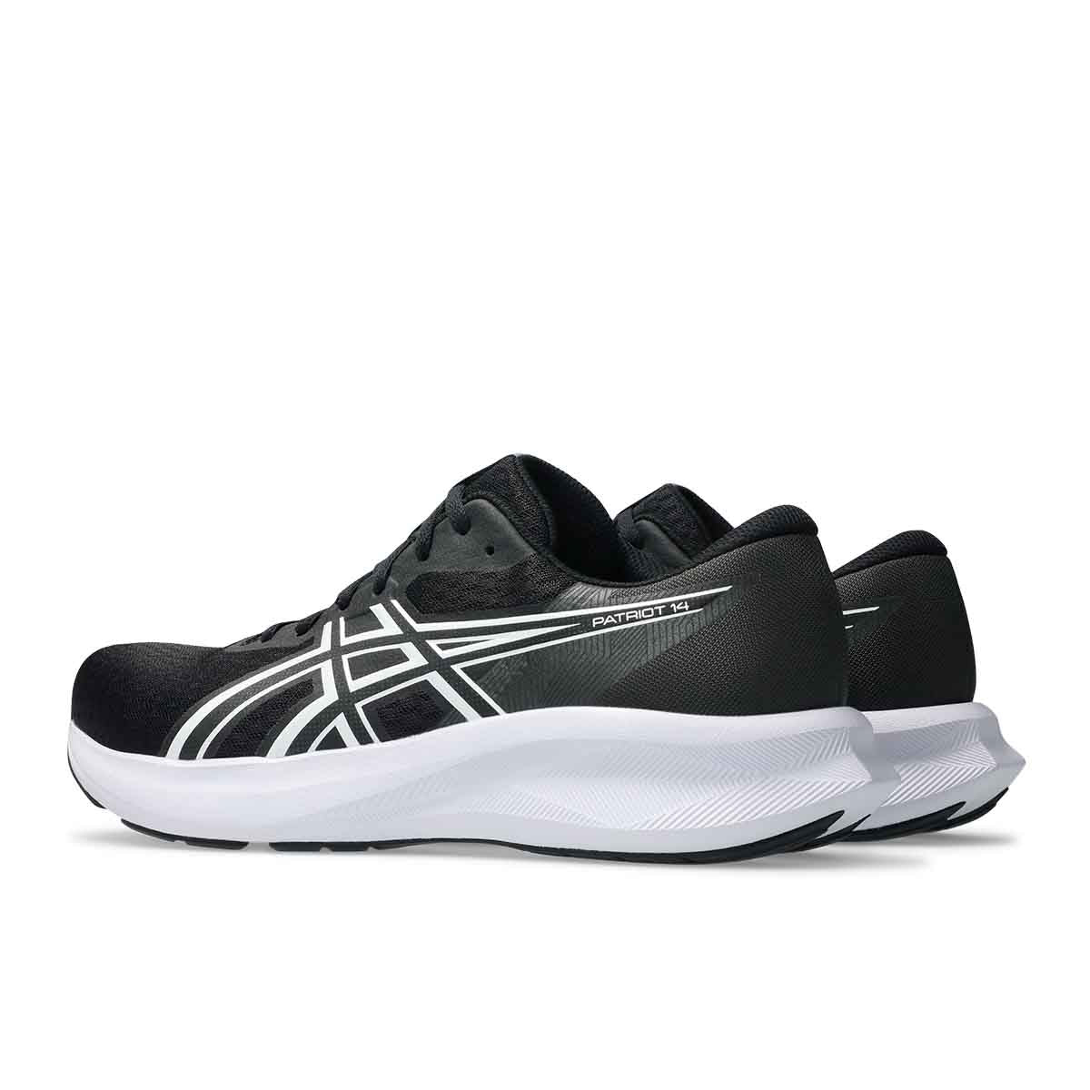 Asics Patriot 14 Men Black White נעלי ריצה פטריוט 14 לגברים