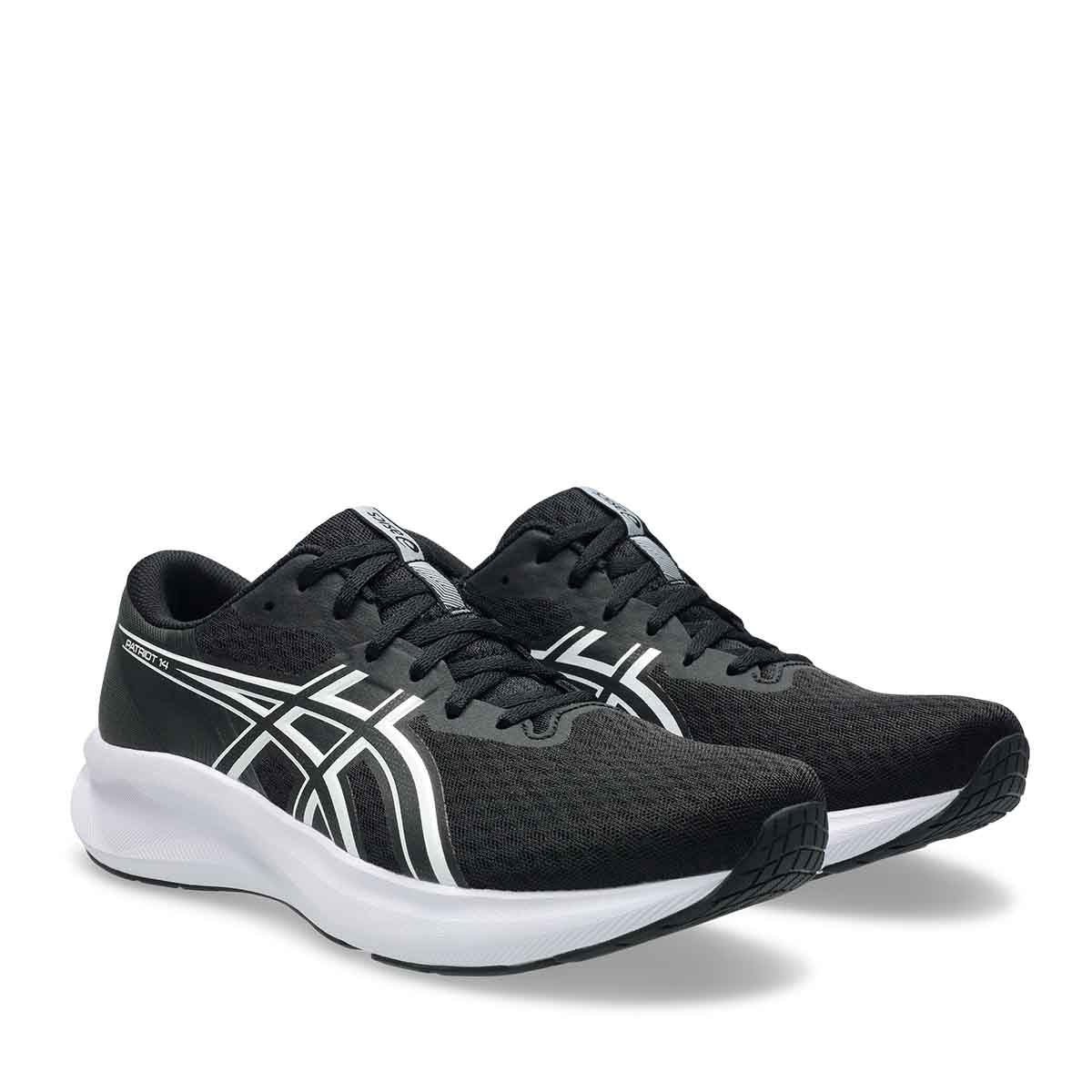 Asics Patriot 14 Men Black White נעלי ריצה פטריוט 14 לגברים