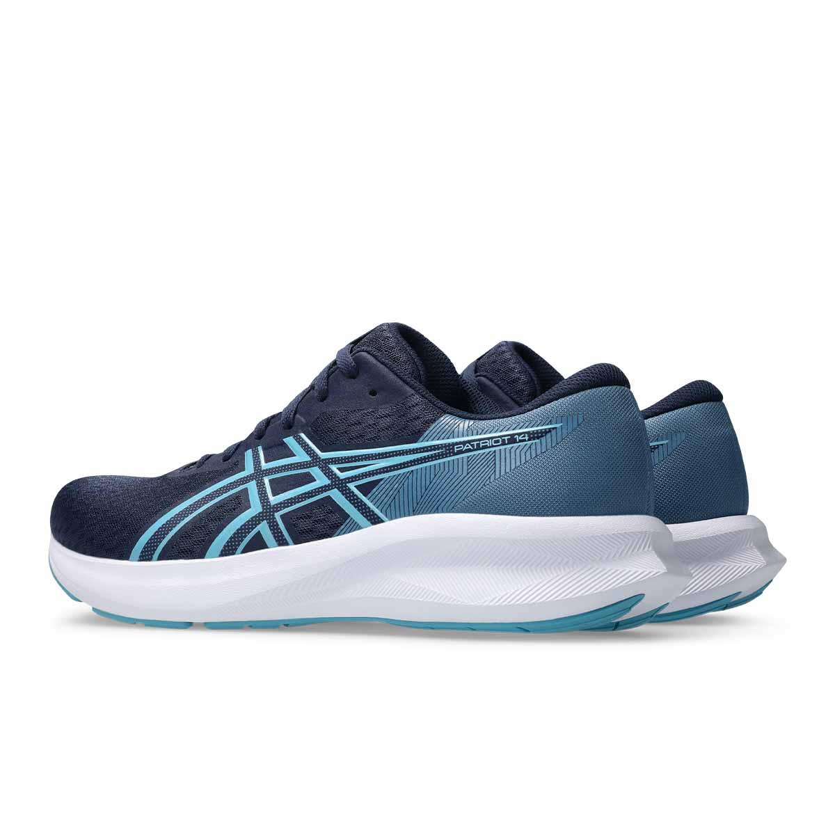 Asics Patriot 14 Men Midnight Stillwater נעלי ריצה פטריוט 14 לגברים