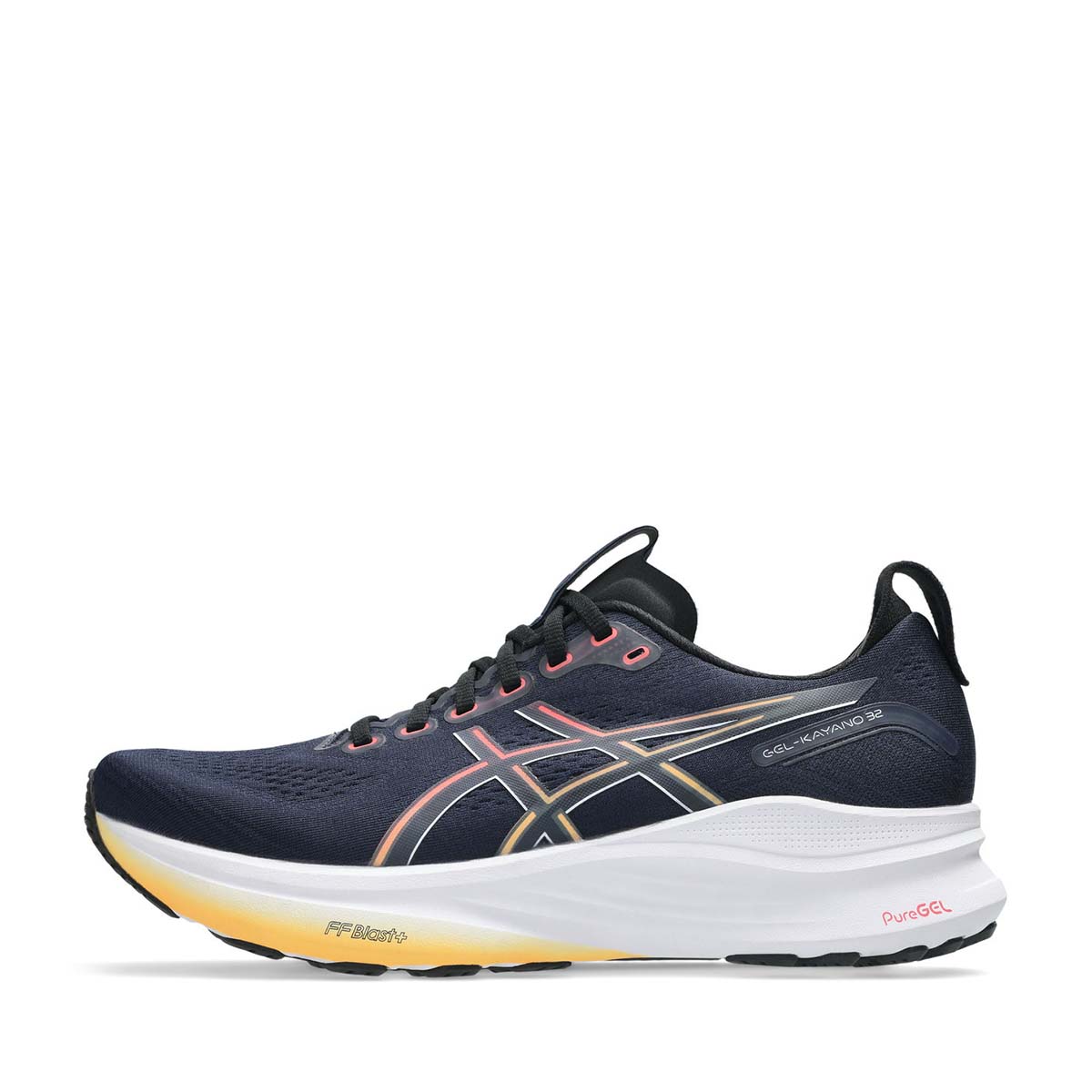 Asics Gel Kayano 32 Men Midnight Black נעלי ריצה ג`ל קיאנו 32 לגברים