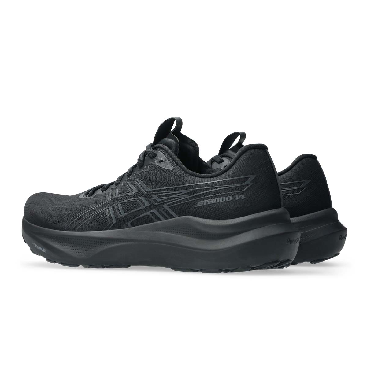 Asics GT 2000 14 Men Black Graphite Grey נעלי ריצה לגברים ג'י טי 2000 14 שחור