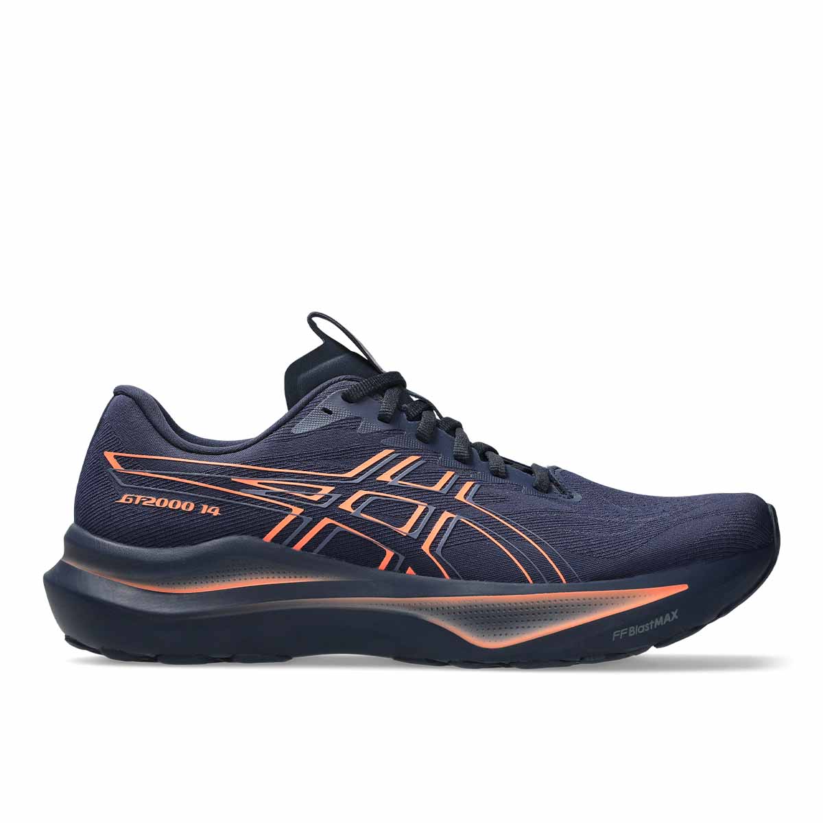 Asics GT 2000 14 Men Midnight Vivid Coral נעלי ריצה לגברים