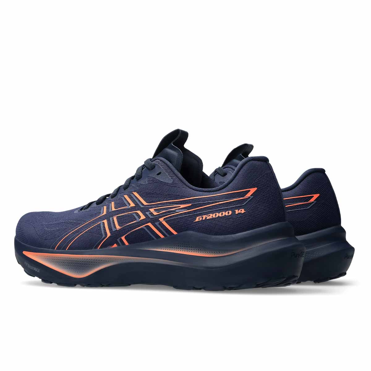 Asics GT 2000 14 Men Midnight Vivid Coral נעלי ריצה לגברים
