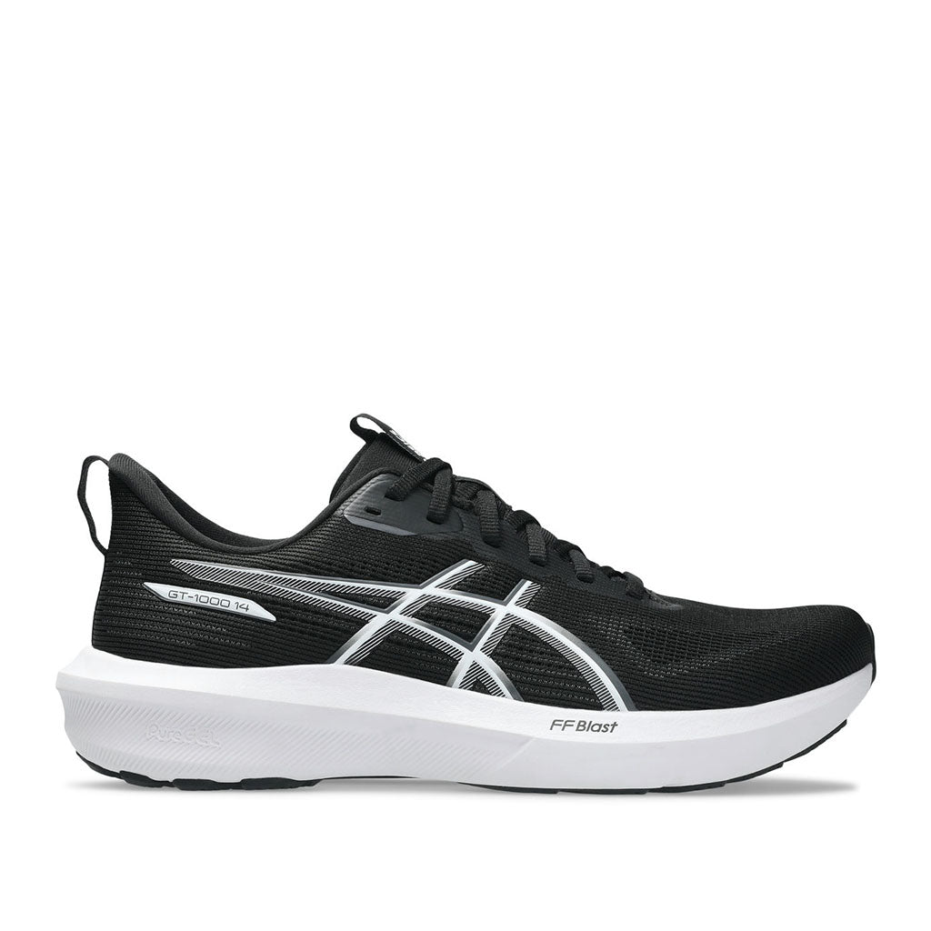 Asics GT 1000 14 Men Black White נעלי ריצה ג'י טי 1000 14 לגברים