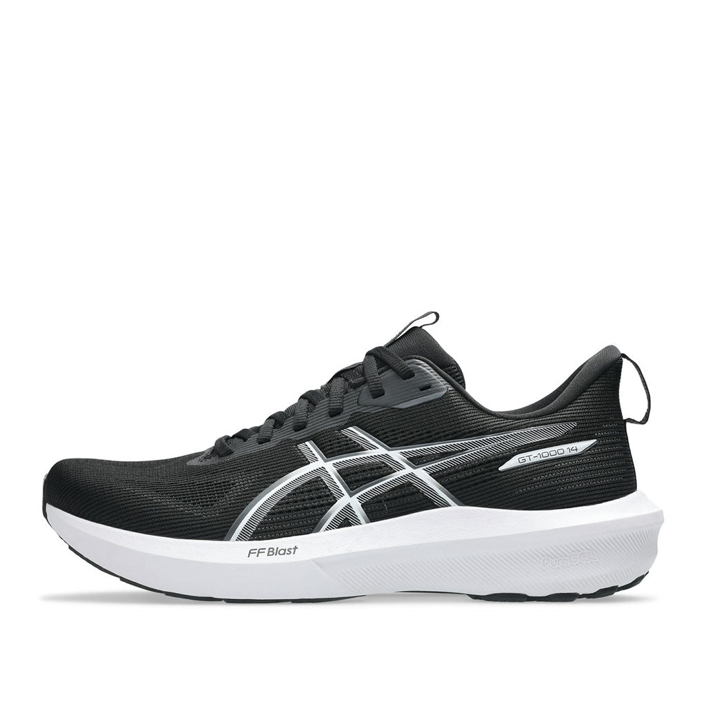 Asics GT 1000 14 Men Black White נעלי ריצה ג'י טי 1000 14 לגברים