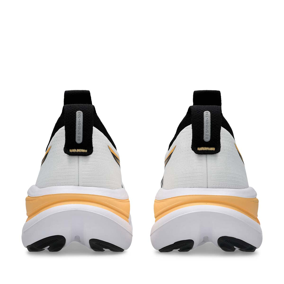 Asics Gel Nimbus 28 Men White Stadium Orange נעלי ריצה ג'ל נימבוס 28 לגברים