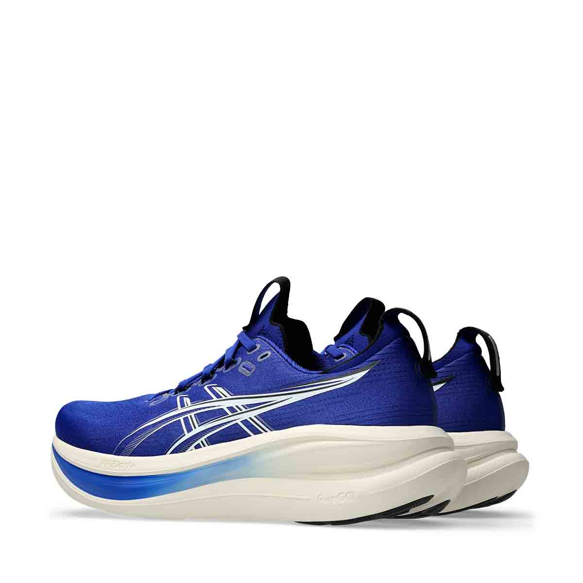 Asics Gel Nimbus 28 Men Prussian Blue Cream נעלי ריצה ג'ל נימבוס 28 לגברים