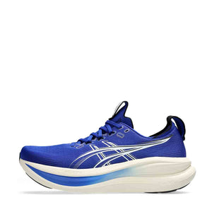 Asics Gel Nimbus 28 Men Prussian Blue Cream נעלי ריצה ג'ל נימבוס 28 לגברים