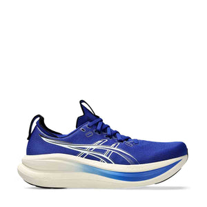 Asics Gel Nimbus 28 Men Prussian Blue Cream נעלי ריצה ג'ל נימבוס 28 לגברים