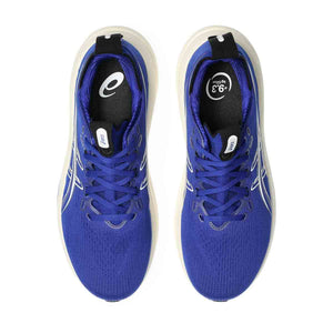 Asics Gel Nimbus 28 Men Prussian Blue Cream נעלי ריצה ג'ל נימבוס 28 לגברים