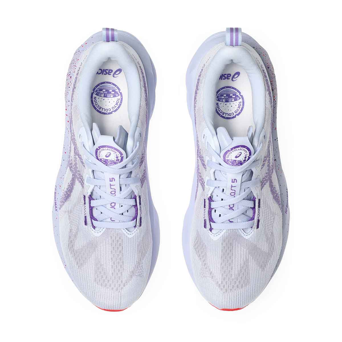 Asics Novablast 5 Tokyo Men Blue Fade Edo Purple נעלי ריצה נובה בלאסט 5 טוקיו לגברים