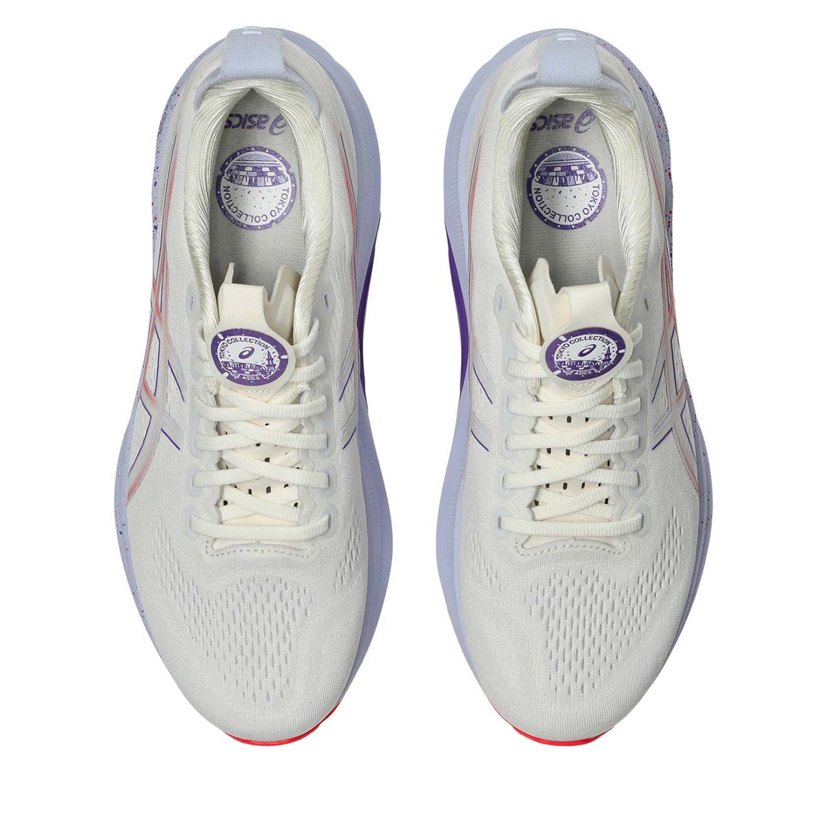 Asics Gel Kayano 32 Tokyo Men Cream Edo Purple נעלי ריצה ג'ל קיאנו 32 טוקיו לגברים