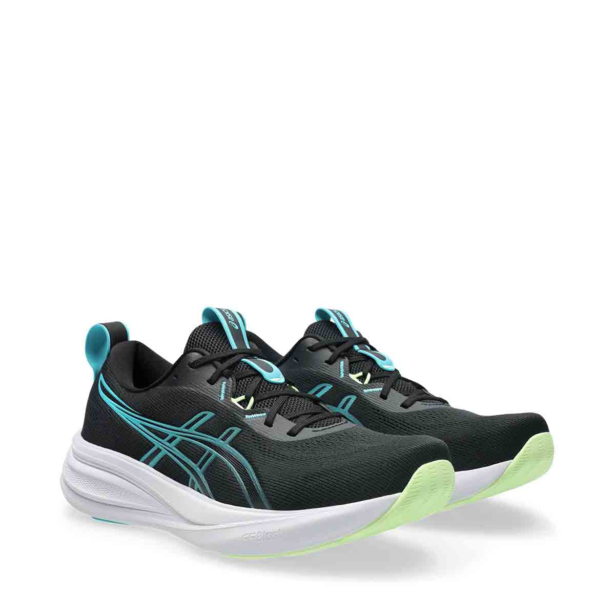 Asics Gel Pulse 17 Men Black Energy Aqua נעלי ריצה ג'ל פולס לגברים