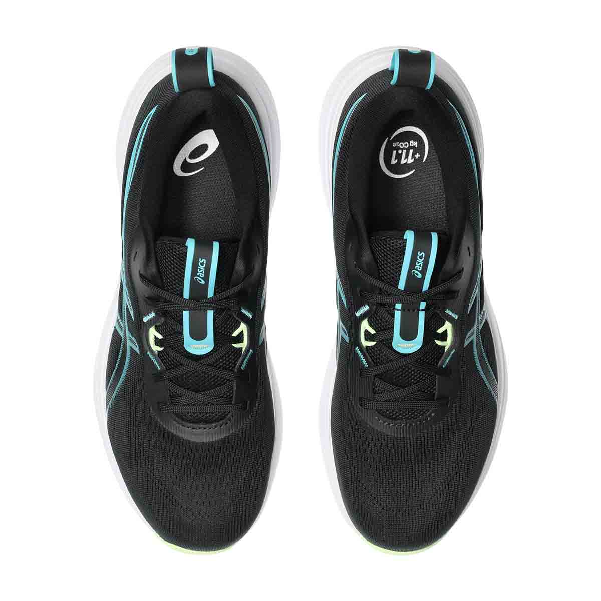 Asics Gel Pulse 17 Men Black Energy Aqua נעלי ריצה ג'ל פולס לגברים