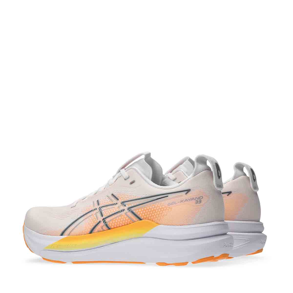 Asics 1011C167-101 Gel Kayano 33 Men - White Stadium Orange נעלי ריצה נעלי ריצה - Original's